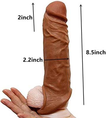 Kings Reusable Dragon 7 inch Washable Extender Silicon Selves Condom Condom  (1S)