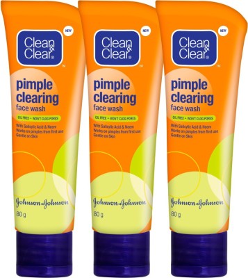 Clean & Clear Pimple Clearing Facewash Face Wash (240 g)
