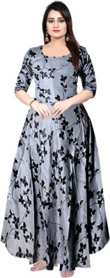 chhavni Anarkali Gown(Grey)