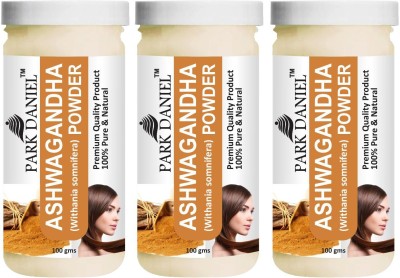 PARK DANIEL Premium Ashwagandha Powder- For Skin Care Combo Pack 3 bottles of 100 gms(300 gms)(300 g)