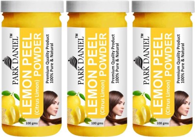PARK DANIEL Premium Lemon Peel Powder- Face Cleanser Combo Pack 3 bottles of 100 gms(300 gms)(300 g)