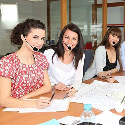 Gabbar ™Headset Microphone, Flexible Wired Boom for Voice Amplifier,Teachers Microphone