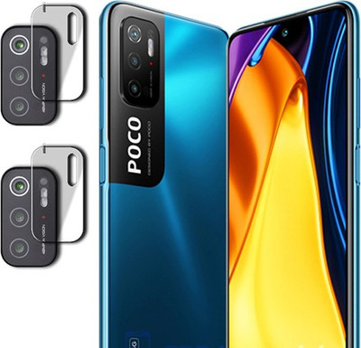 hirdesh Back Camera Lens Glass Protector for POCO M3 Pro 5G(Pack of: 2)