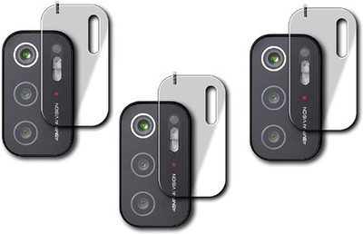 HIRDESH Back Camera Lens Glass Protector for POCO M3 Pro 5G(Pack of: 3)