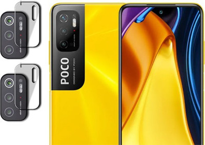 HIRDESH Back Camera Lens Glass Protector for POCO M3 Pro 5G(Pack of: 2)