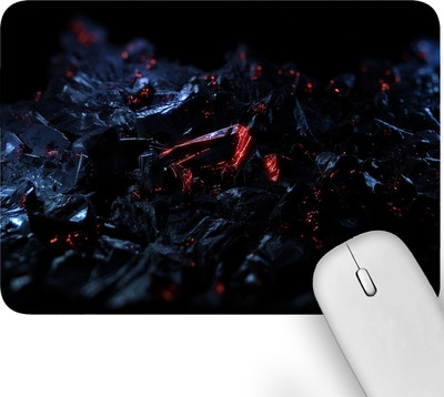 Artich Soft Non-Slip Multi-Use Mouse Pad Pyro-Shard Abstract Non Slip Base Mousepad(Black, Blue, Red)