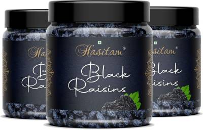 HASITAM Premium Afghani (Seedless) Black Raisins Raisins