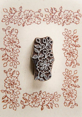 RIZA WOODEN KRAFT M1208 Printing Blocks(Pack of 1)