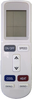 Akshita Ac Remote Compatible for GREE No.179 Ac Remote Control ( Check Image with Old Remote ) Gree Remote Controller(White)