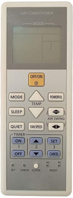 Akshita Ac Remote Control Compatible for Panasonic No.157B AC Remote Control ( Check Image with Old Remote) Generic Remote Controller(White)