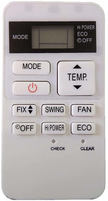 Akshita Ac Remote Compatible for TOSHIBA Small No.178 Ac Remote Control ( Check Image with Old Remote ) Toshiba Remote Controller(White)