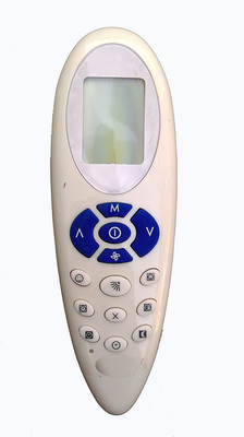 Nij Ac Remote Compatible for CARRIER No.163 Ac Remote Control Carrier Remote Controller(White)