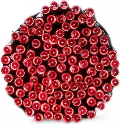NISCO 36 LEDs 8 m Red Steady String Rice Lights(Pack of 1)