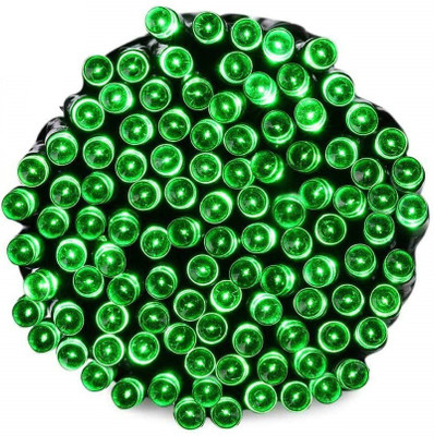 NISCO 20 LEDs 4.7 m Green Steady String Rice Lights(Pack of 1)