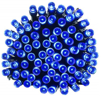 NISCO 36 LEDs 8 m Blue Steady String Rice Lights(Pack of 1)