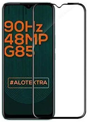 XRENGTH Edge To Edge Tempered Glass for Infinix Hot 10S(Pack of 1)