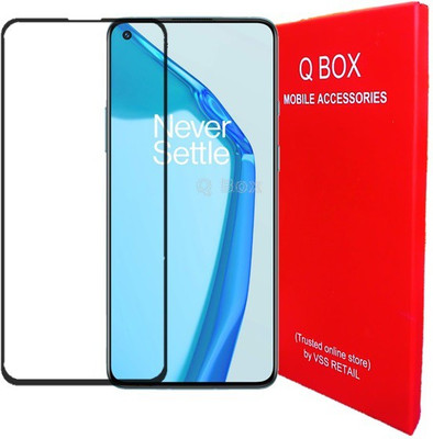 Q Box Edge To Edge Tempered Glass for Oneplus 9RT(Pack of 1)