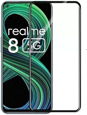 Gorilla Armour Edge To Edge Tempered Glass for Realme 8(Pack of 1)