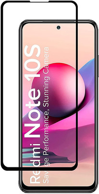 NEXZONE Edge To Edge Tempered Glass for Redmi Note 10s, Mi Note 10s(Pack of 1)