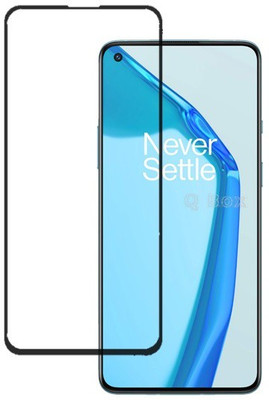 Q Box Edge To Edge Tempered Glass for Oneplus 9RT(Pack of 1)