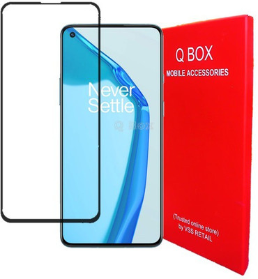 Q Box Edge To Edge Tempered Glass for Oneplus 9RT(Pack of 1)
