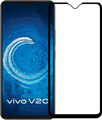 SecureSmarty Edge To Edge Tempered Glass for Vivo V20 SE(Pack of 1)