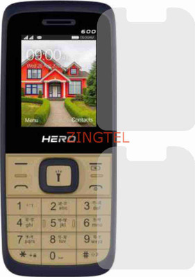 ZINGTEL Impossible Screen Guard for LAVA HERO 600 PLUS (Flexible Shatterproof)(Pack of 1)