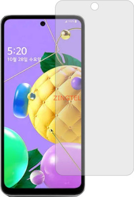 ZINGTEL Impossible Screen Guard for LG Q52 (Flexible Shatterproof)(Pack of 1)