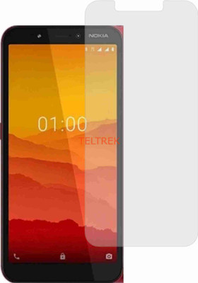 TELTREK Impossible Screen Guard for NOKIA C1 PLUS (Flexible Shatterproof)(Pack of 1)