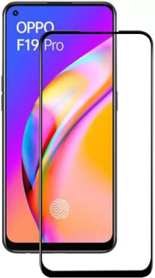 LIKEDESIGN Edge To Edge Screen Guard for Oppo F19 Pro(Pack of 1)