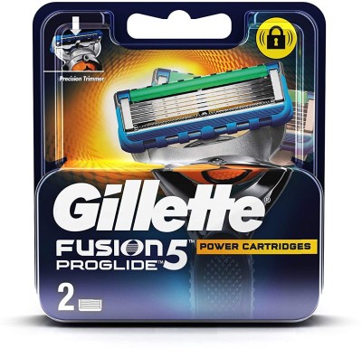 GILLETTE Proglide 5-Bladed Shaving Cartridges(Pack of 2)