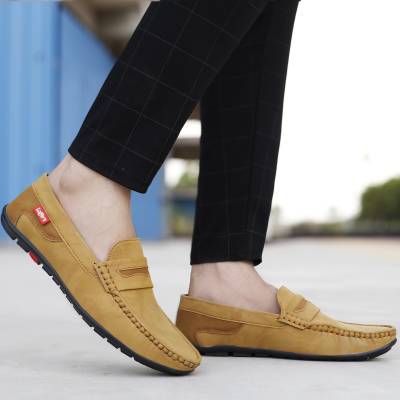 Stylish &amp; Premium Quality Loafers For Men  (Tan)