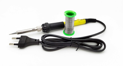 Ekavir Temprature Controller Electric Soldering Iron 60 Watt Soldering Pen Type Solder Iron 60 W Temperature Controlled(Round, Conical, Flat, Pointed Tip)