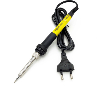 Svojas Soldering Iron 60 Watt Temperature Adjustable use for Mobile Repair and SMD Chip Rework 60 W Temperature Controlled(Round, Flat Tip)