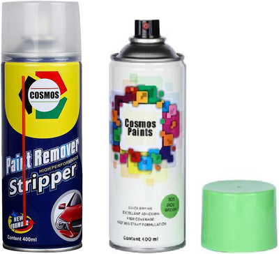Cosmos Paints Green Spray Paint 400 ml(Pack of 2)