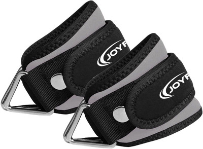 Joyfit Ankle Straps with Pad Ankle Support(Grey)