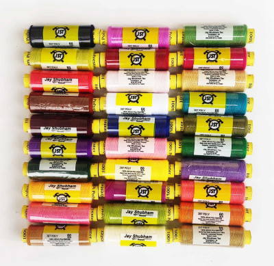 jay shubham threads MULTI Thread(180 m Pack of30)