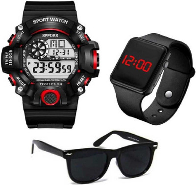 GISTARIX G-96 New York City Style New Generation Trending Wonderful Great Look Stylish Digital Watch  - For Boys