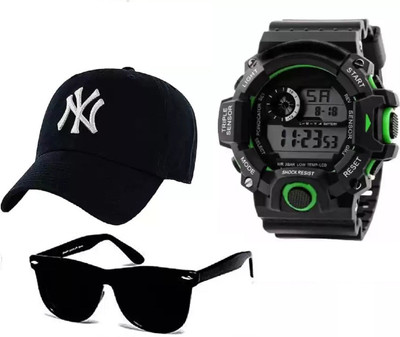 DKERAOD D+03 Time And Date, Lights On Display Best Fashion Digital Watch  - For Boys