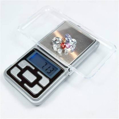 NIBBIN Â Digital Display Mini Pocket Weight Scale 0.1 Gm to 200 Grams for Jewellery , Gold, Silver, Platinum Weighing Mini Machine with Auto Weighing Scale (Silver) VR-009650B Weighing Scale(Silver, Grey)