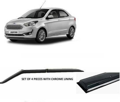 CARSHADE For Non-convertibles Front, Rear Wind Deflector(Ford Aspire)