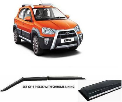 CARSHADE For Non-convertibles Front, Rear Wind Deflector(Tinted Maruti S-Cross)