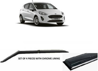 CARSHADE For Non-convertibles Front, Rear Wind Deflector(Tinted Ford Fiesta)