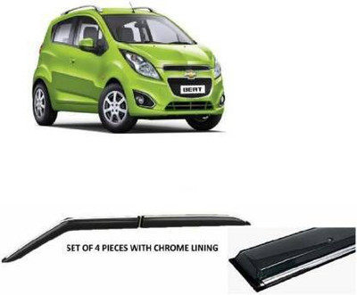 CARSHADE For Non-convertibles Front, Rear Wind Deflector(Tinted Chevrolet Beat)