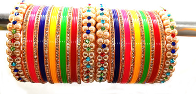 Soniaa Creation Plastic Bangle Set(Pack of 2)