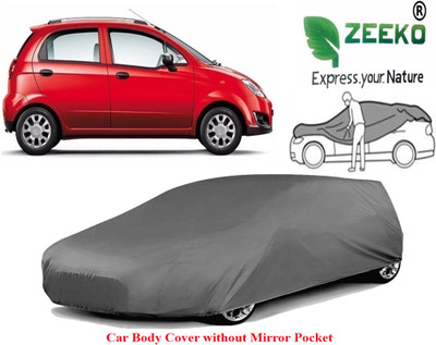 zeeko Car Cover For Maruti Suzuki Zen (Without Mirror Pockets)(Grey)