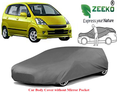 zeeko Car Cover For Maruti Suzuki Zen LX (Without Mirror Pockets)(Grey)