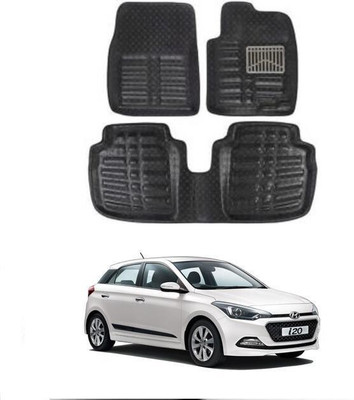 arneja trading company Polyutherine 3D Mat For  Hyundai Elite i20(Black)