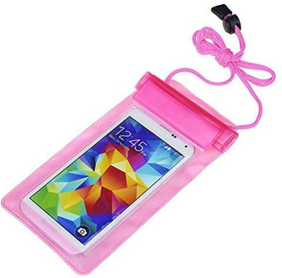 Casa Tech Pouch for Mobile(Pink, Waterproof, Pack of: 1)
