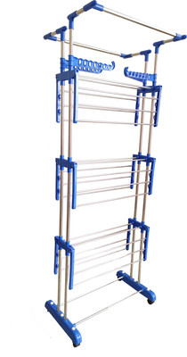 TNC by TNC Steel Floor Cloth Dryer Stand T-CDS-JB2SS-JUMBO-00103(4 Tier)